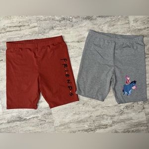 Biker shorts set